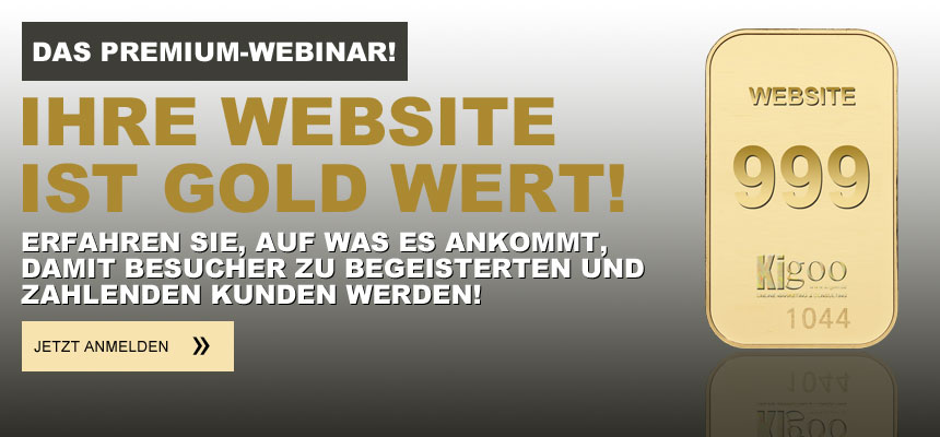 Wie Sie Ihre Website zu einer Goldgrube im Internet machen!