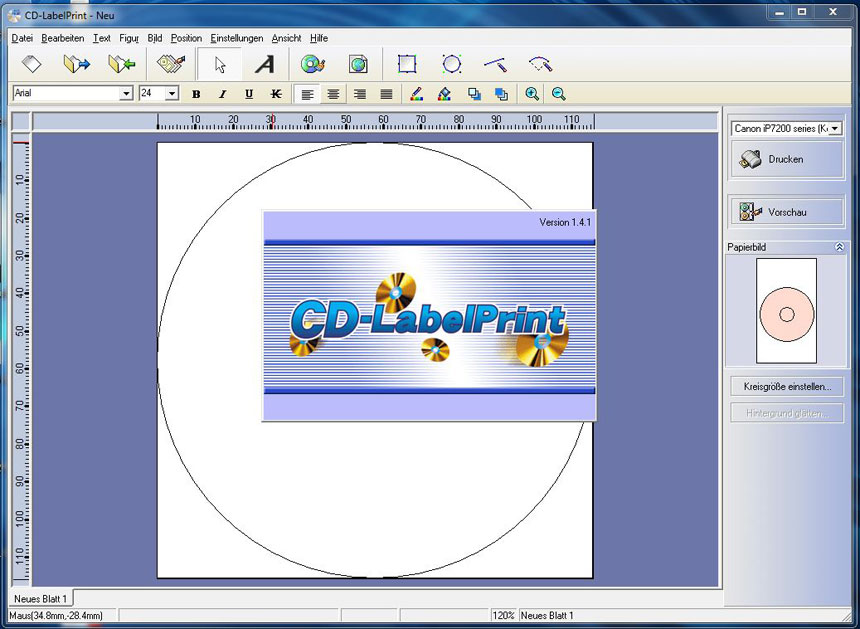 canon cd printer software download